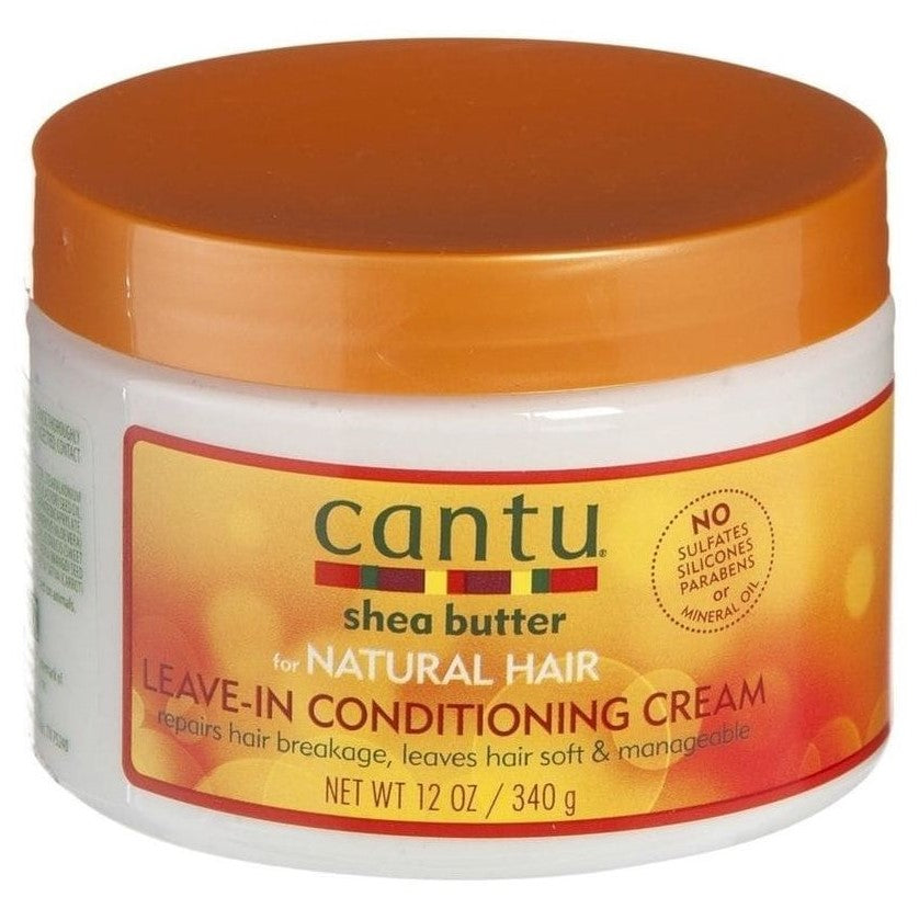 Cantu Shea Butter Natural Hair Leave In Conditioning Repair Cream 12oz