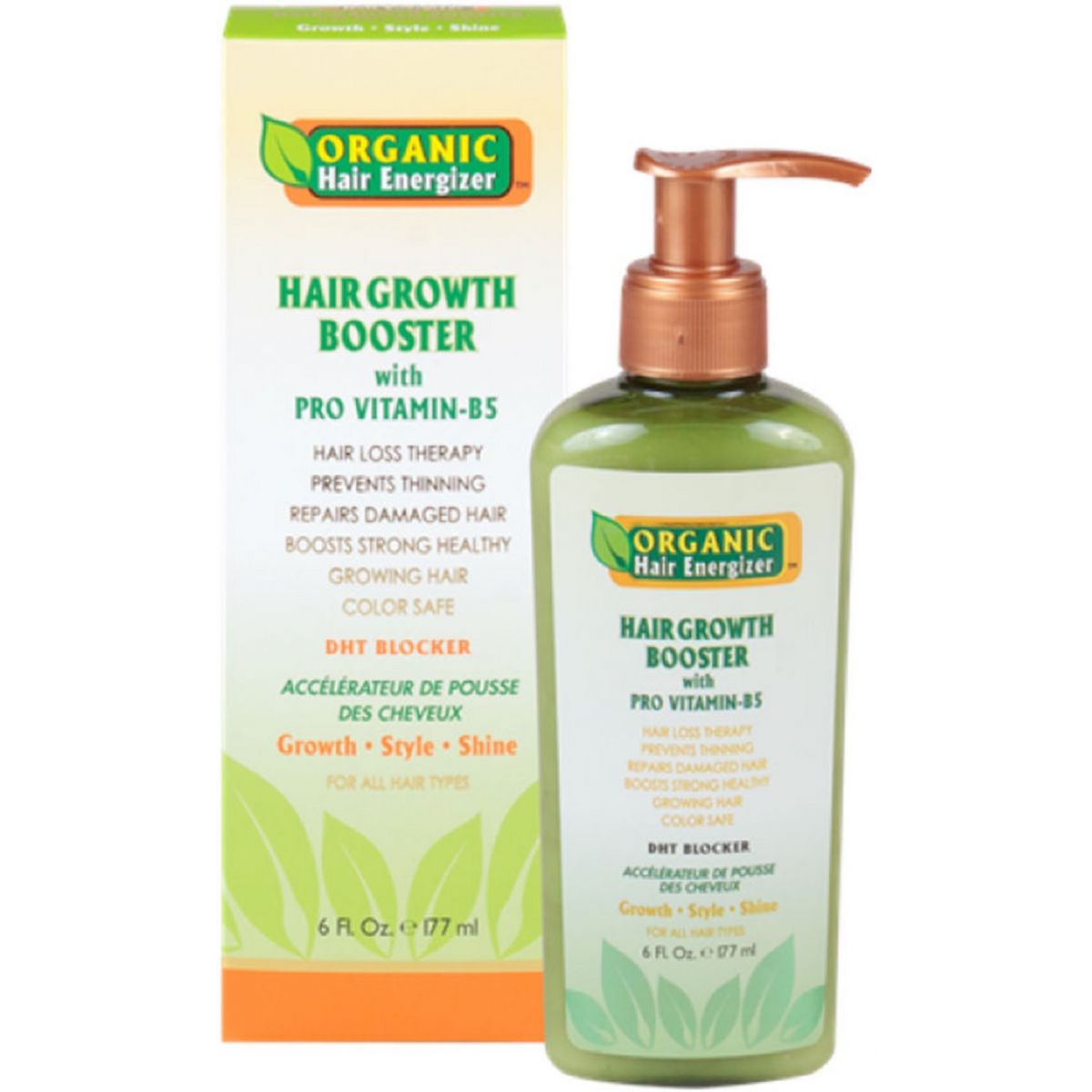 Organic Hair Energizer Hair Growth Booster 177ml