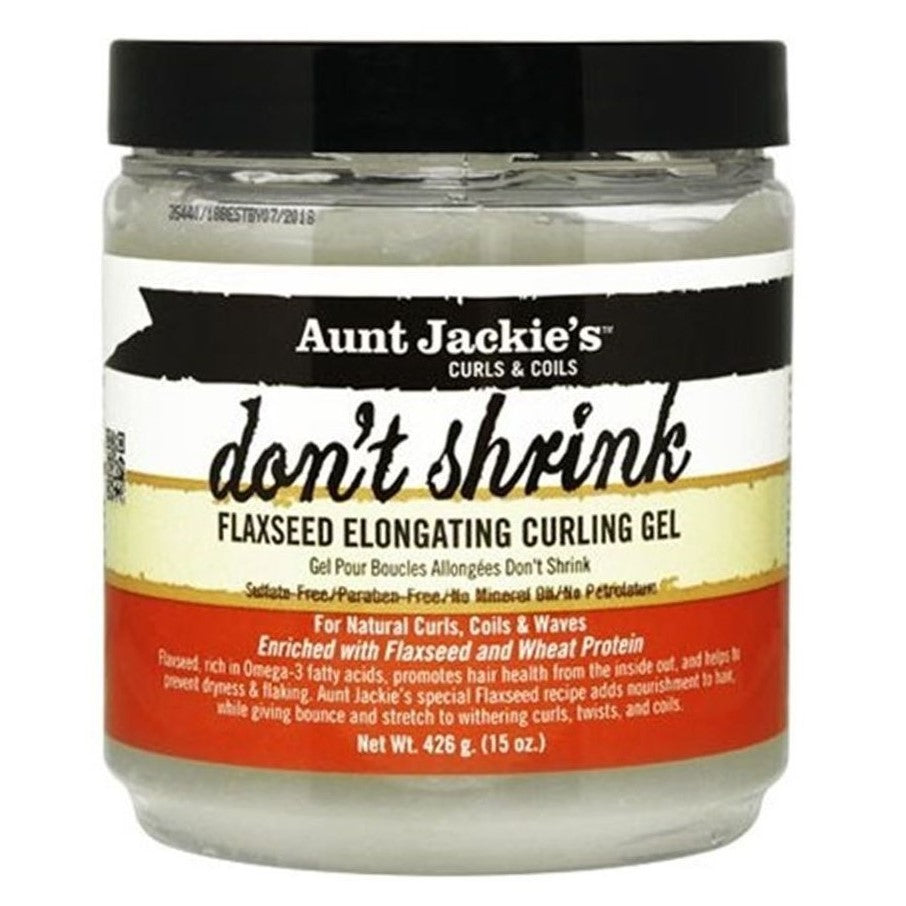 Aunt Jackies Curls & Coils Flaxseed Don't Shrink Elongating Curling Gel 426 gr