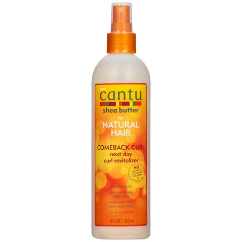 Cantu Shea Butter Natural Hair Comeback Curl Next Day Curl Revitalizer 355 ml