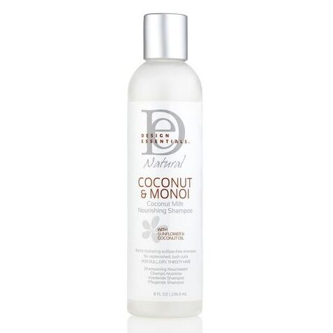 Design Essentials Coconut & Monoi Milk Nourishing Shampoo 8oz
