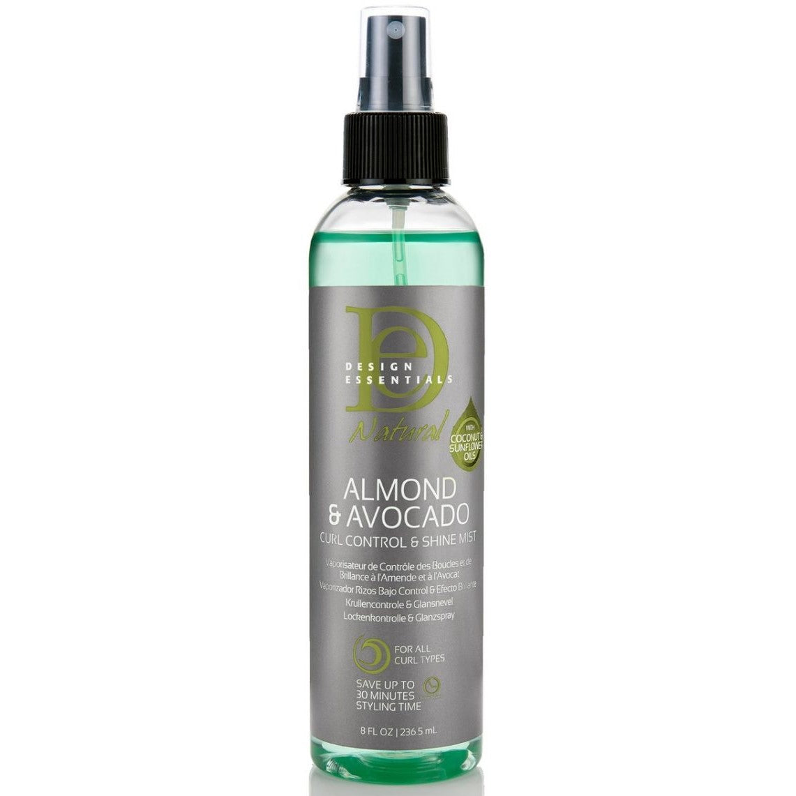 Design Essentials Almond & Avocado Curl Control & Shine Mist 237 ml