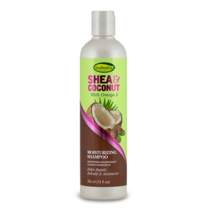 Gro Healthy Shea & Coconut Moisturizing Shampoo 355ml