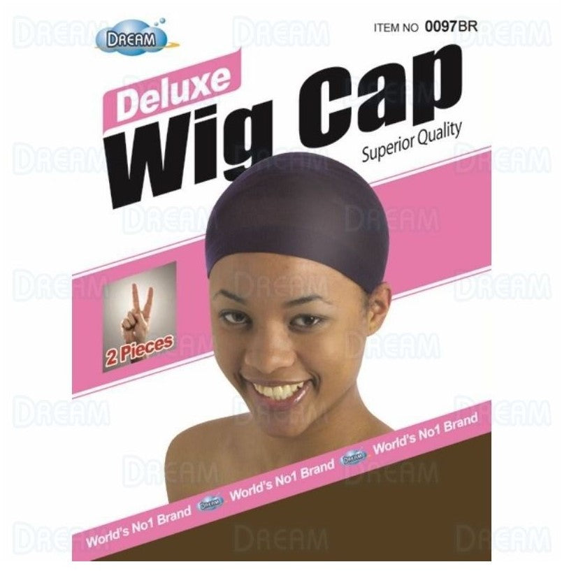 Dream World Deluxe Wig Cap Brown DRE097BR