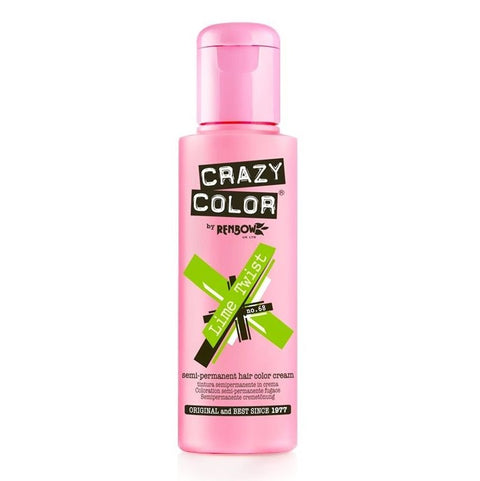 Crazy Color Lime Twist 68 Semi Permanent Hair Color Cream