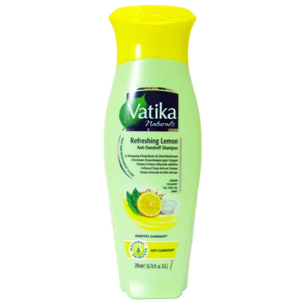 Dabur Vatika Refreshing Lemon and Dandruff Shampoo 200ml