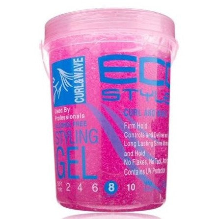 Eco Styler Styling Gel Curl & Wave Pink 80 oz / 5 lbs