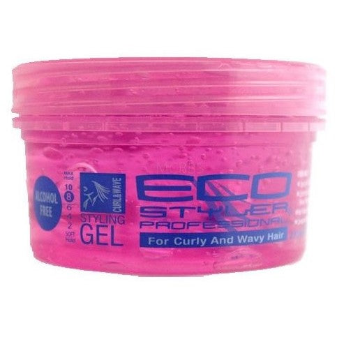 Eco Styler Styling Gel Curl & Wave Pink 8 oz