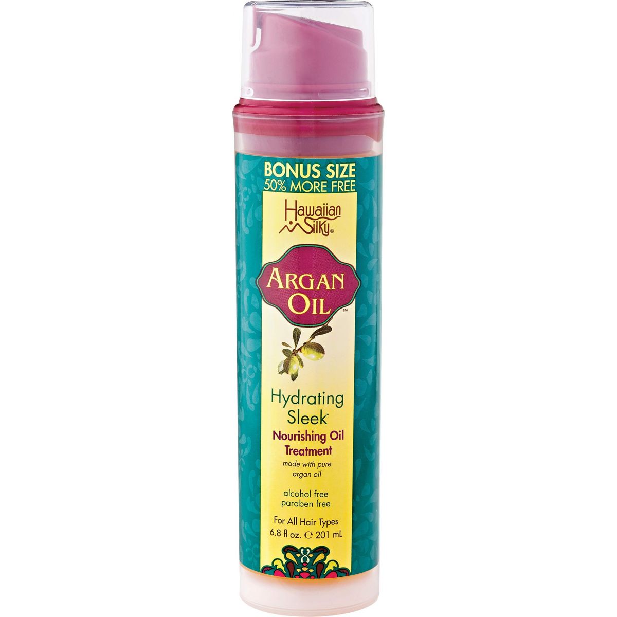 Hawaiian Silky Argan Oil Hydrating Sleek Healing Oil Treatment 200 ml