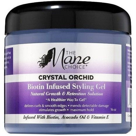 The Mane Choice Crystal Orchid Biotin Infused Styling Gel 454gr