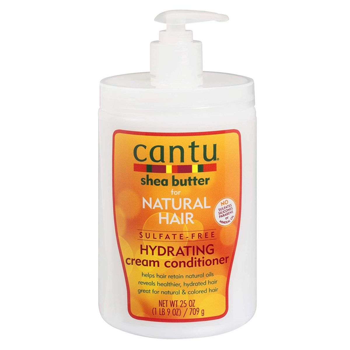 Cantu Shea Butter Natural Hair Sulfate Free Hydrating Cream Conditioner 709 Gr