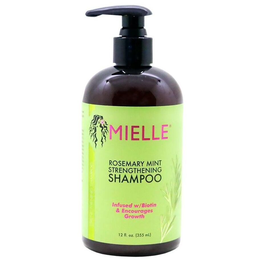 Mielle Organics Rosemary Mint Strengthening Shampoo 355ml - Få Stærkere og Sundere Hår