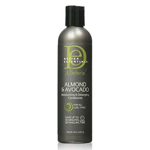 Design Essentials Almond & Avocado Moisturizing & Detangling Conditioner 8oz