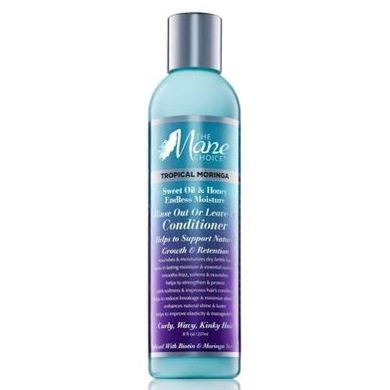 The Mane Choice Tropical Moringa Sweet Oil & Honey Endless Moisture Rinse Out or Leave-In Conditioner 236ml