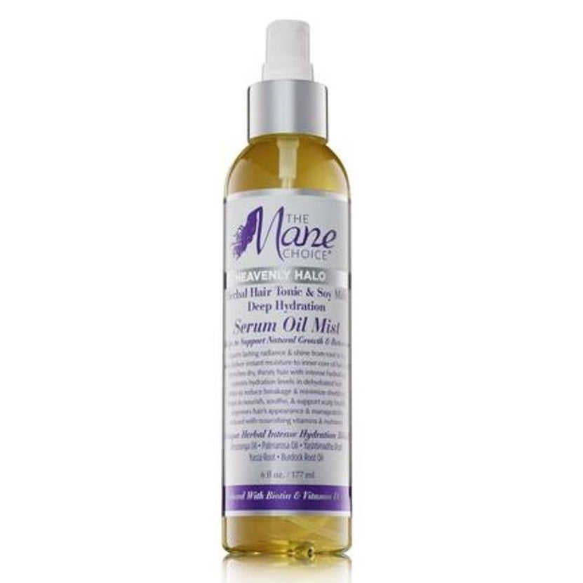 The Mane Choice Heavenly Halo Herbal Hair Tonic & Soy Milk Deep Hydration Serum Oil Mist 177ml