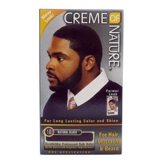 Creme Of Nature Men Hair Color 1.0 Natural Black
