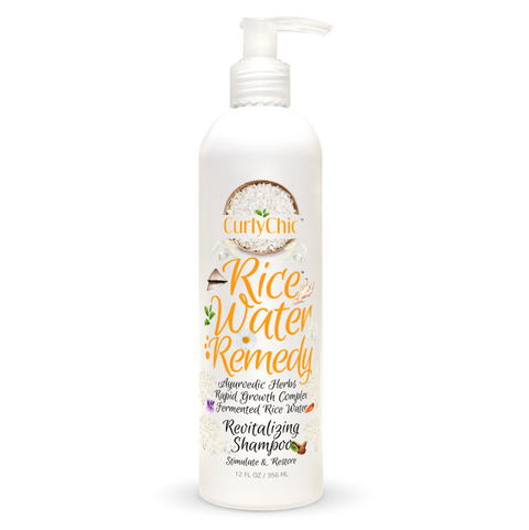 Curly Chic Ricewater Revitalizing Shampoo 8 oz