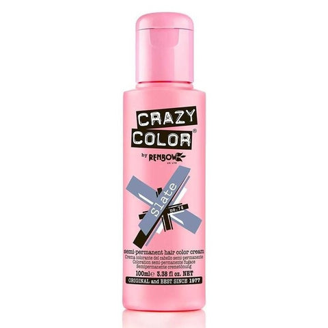 Crazy Color Slate 74 Semi-Permanent Hair Color Cream