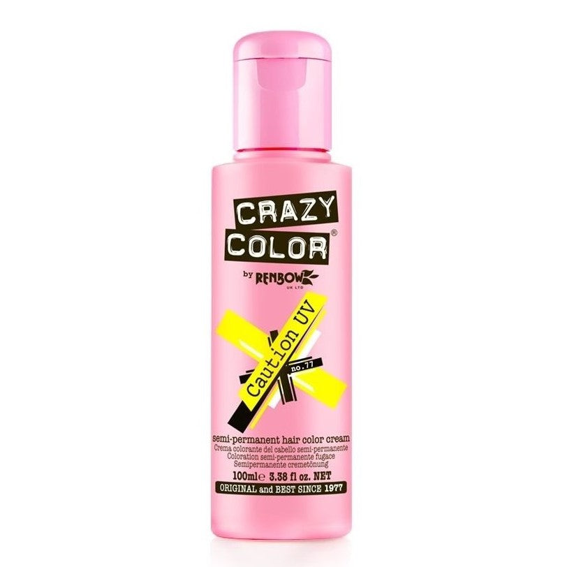 Crazy Color Caution UV 77 Semi Permanent Hair Color Cream