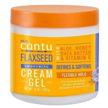Cantu Flaxseed Smoothing Cream Gel 16 oz/ 453 g