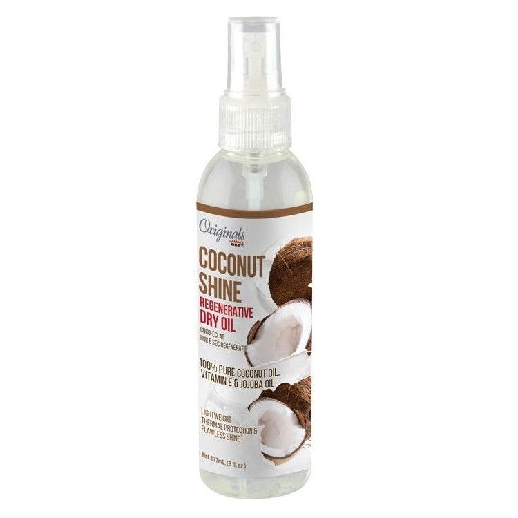 Africas Best Coconut Shine Regenerative Dry Oil 177 ml