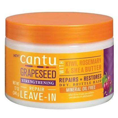 Cantu Grapeseed Leave-in Conditioner Repair Cream 12oz