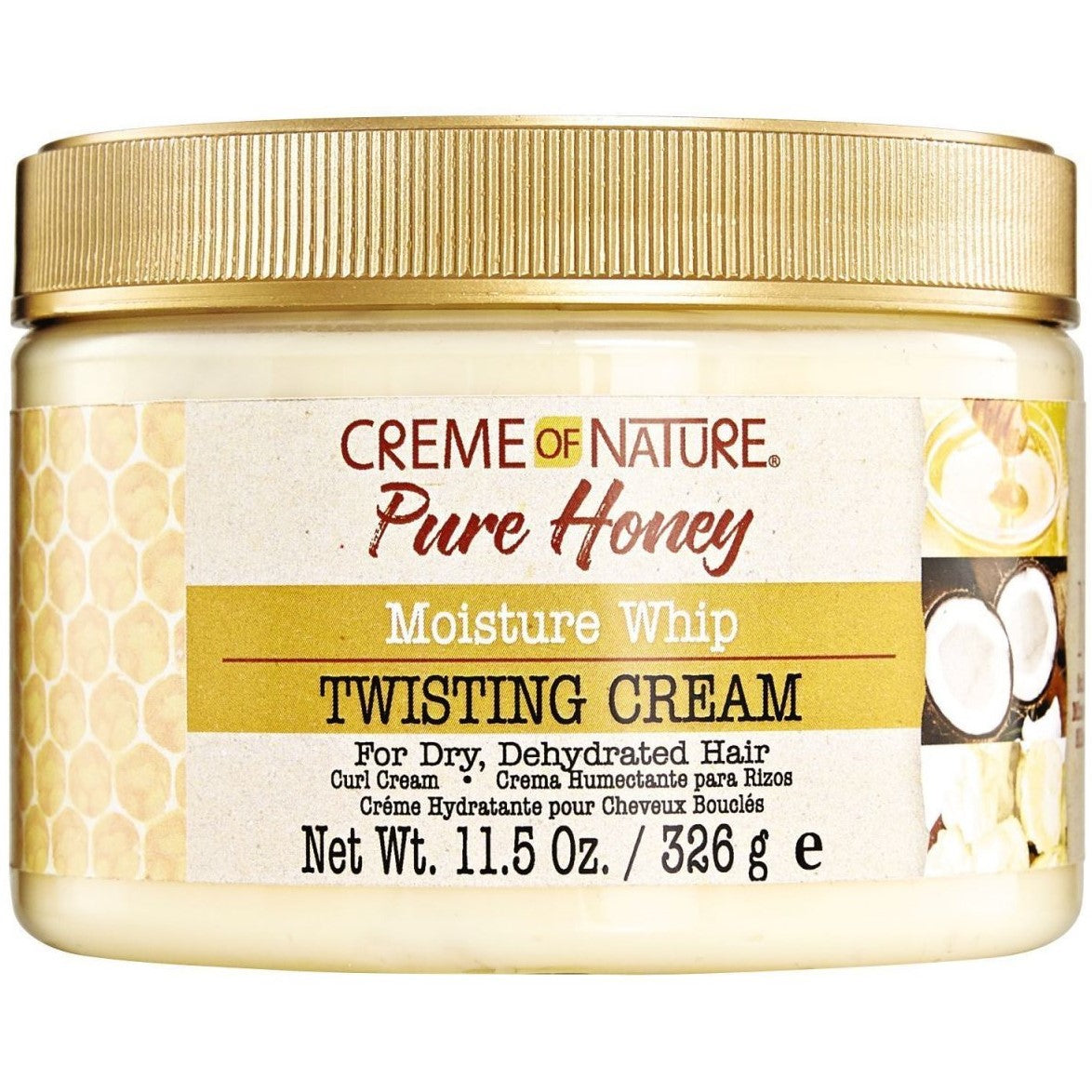 Creme of Nature Pure Honey Twist & Hold Defining Custard 11.5oz