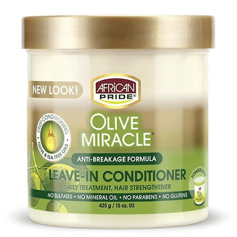 African Pride Olive Miracle Leave-in Conditioner Pot 425 gr