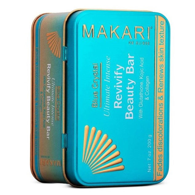 Makari Blue Crystal Revivify Beauty Bar Soap 7 oz