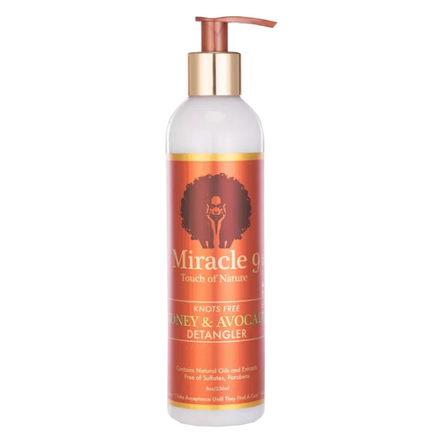 Miracle 9 Knots Free Honey & Avocado Detangler 8 oz