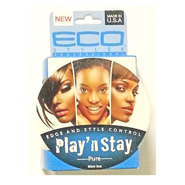 Eco Styler Play'N Stay Edge and Style Control Gel Pure 90 ml