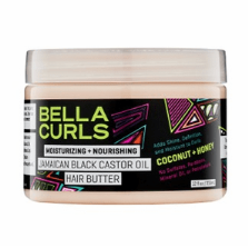 Bella Curls Moisturizing Nourishing Jamaican Black Castor Oil Hair Butter 12oz / 355ml