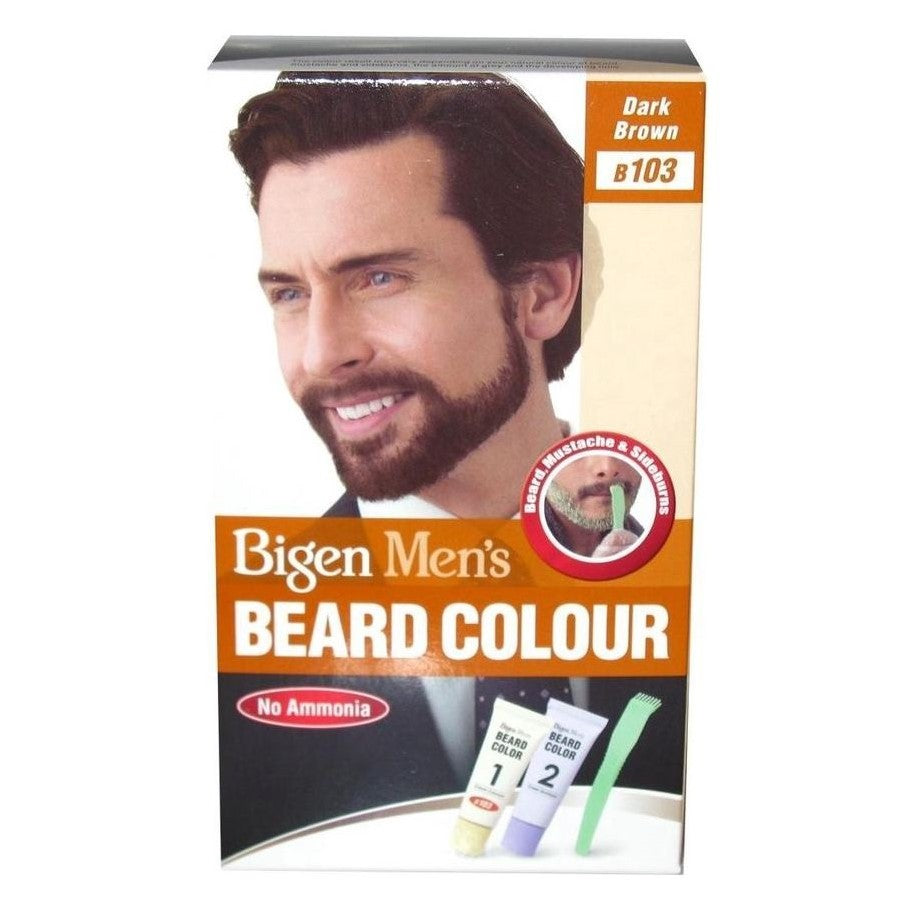 Bigen Men's Beard Colour B103 Dark Brown