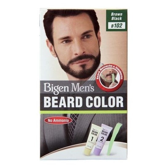 Bigen Men's Beard Colour B102 Brown Black