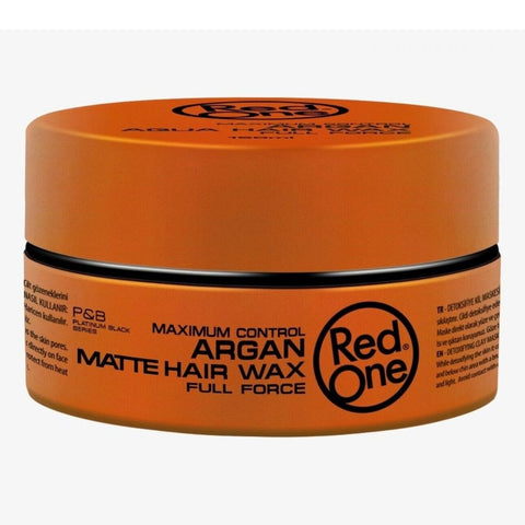 Red One Maximum Control Argan Matte Hair Wax 150 ml