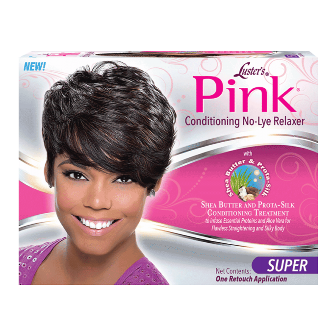 Pink Conditioning No-Lye Relaxer Kit 1 App. Super