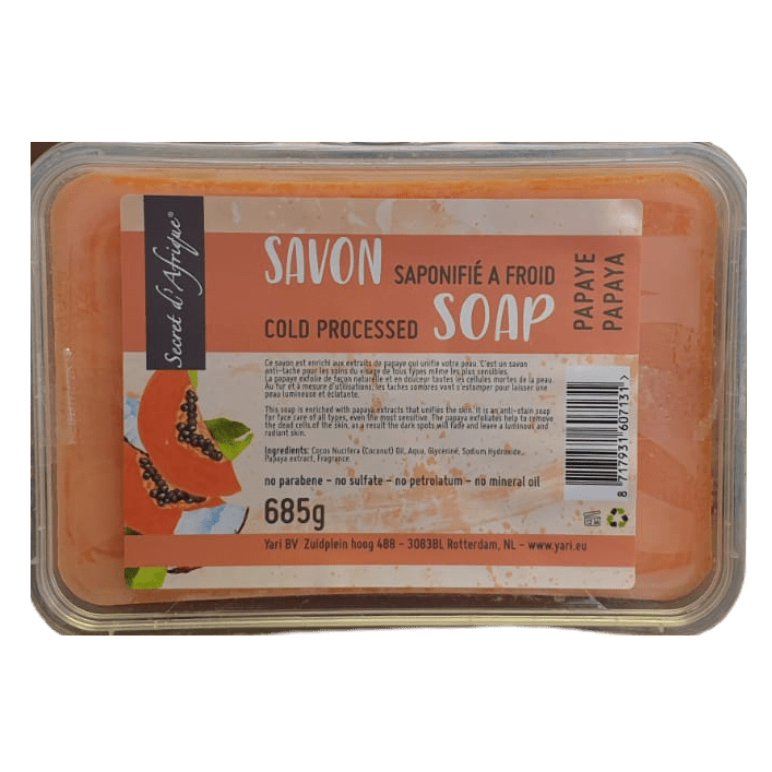 Secret d'Afrique Soap Papaya 685g