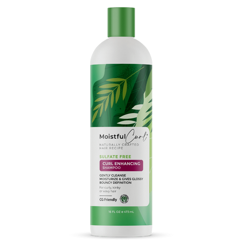 Moistful Curl Sulfate Free Curl Enhancing Shampoo 473 ml