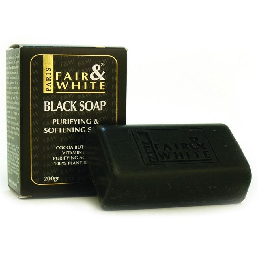 Fair & White Original Black Soap Anti-bacterial 200g
