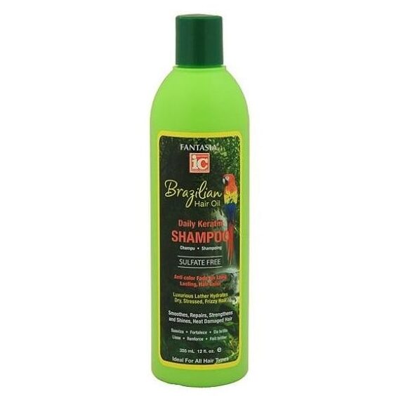 Fantasia IC Brazilian Hair Oil Daily Keratin Shampoo 355 ml