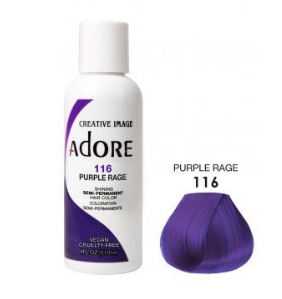 Adore Semi Permanent Hair Color 116 Purple Rage 118ml