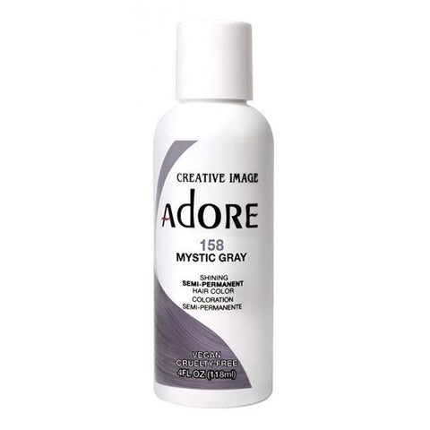 Adore Semi Permanent Hair Color 158 Mystic Gray 118ml