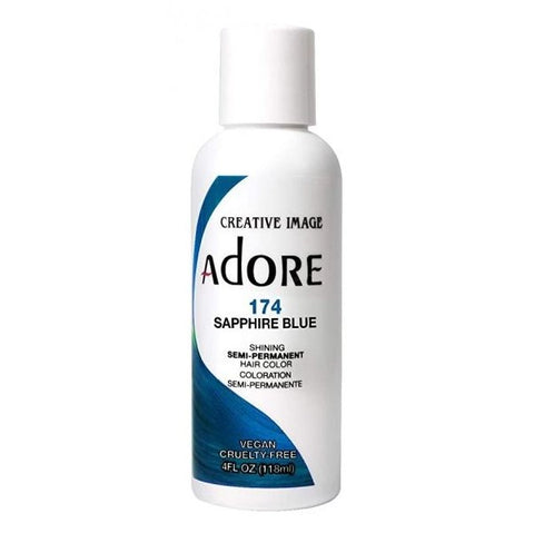 Adore Semi Permanent Hair Color 174 Sapphire 118ml