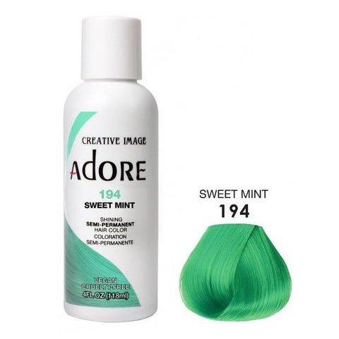 Adore Semi Permanent Hair Color 194 Sweet Mint 118ml