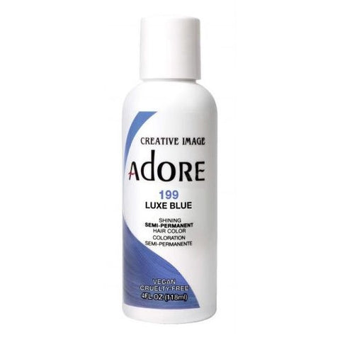 Adore Semi Permanent Hair Color 199 Luxe Blue 118ml