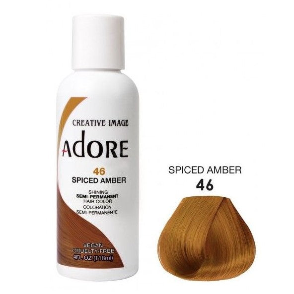 Adore Semi Permanent Hair Color 46 Spiced Amber 118ml