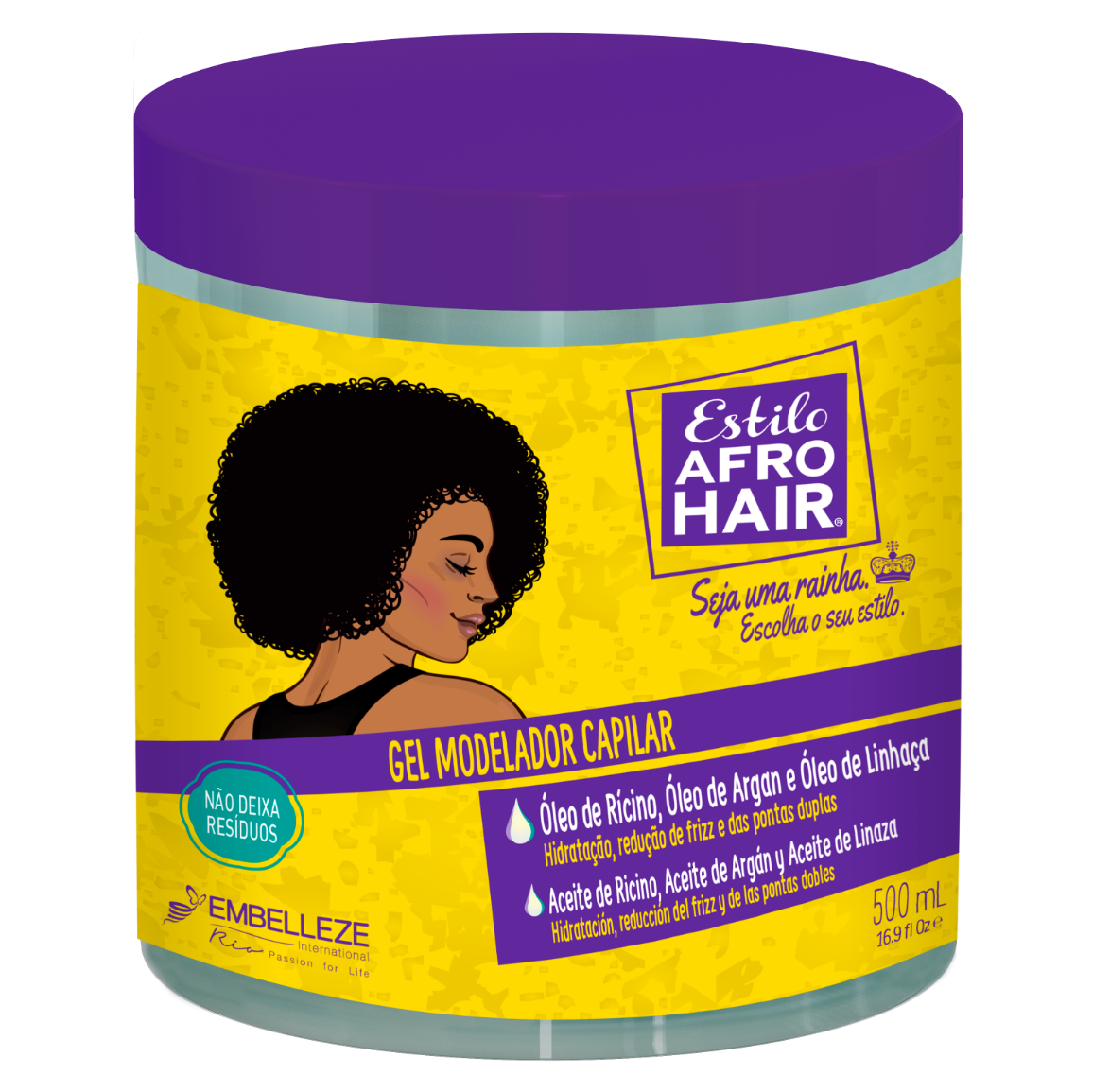 Novex Embelleze Afro Hair Styling Gel 500ml