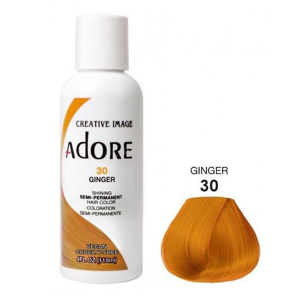 Adore Semi Permanent Hair Color 30 Ginger 118ml