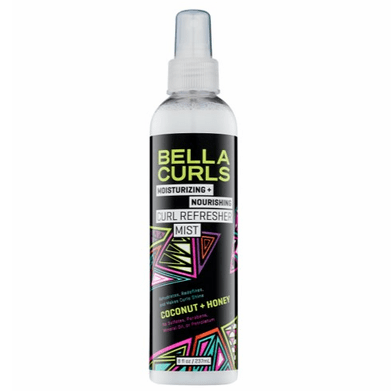 Bella Curls Moisturizing Nourishing Curl Refresher Mist 8oz / 236ml