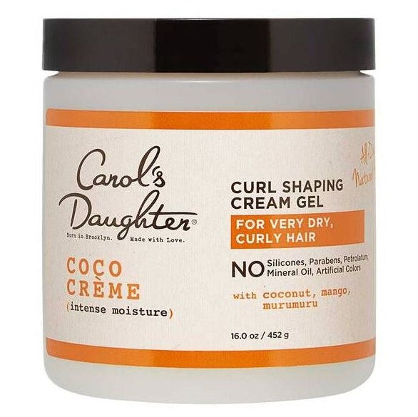 Carols Daughter Coco Creme Curl Shaping Cream Gel with Coconut Oil 16oz